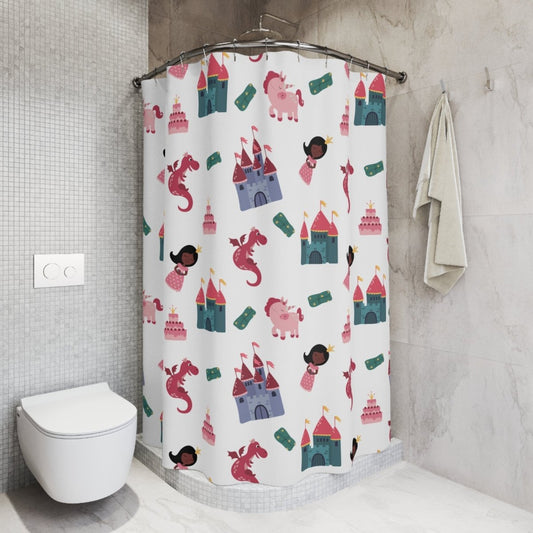 Princess Shower Curtain - The Trini Gee