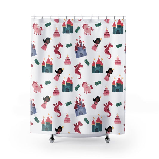 Princess Shower Curtain - The Trini Gee
