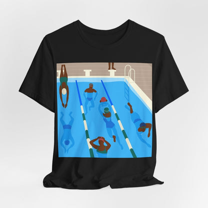 Public Pool Shirt - Afrocentric Art by The Trini Gee