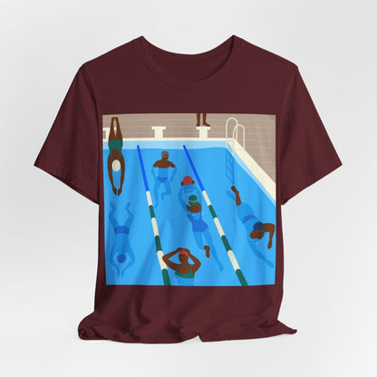Public Pool Shirt - Afrocentric Art by The Trini Gee