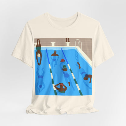 Public Pool Shirt - Afrocentric Art by The Trini Gee