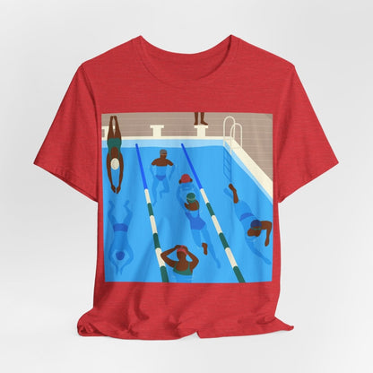 Public Pool Shirt - Afrocentric Art by The Trini Gee