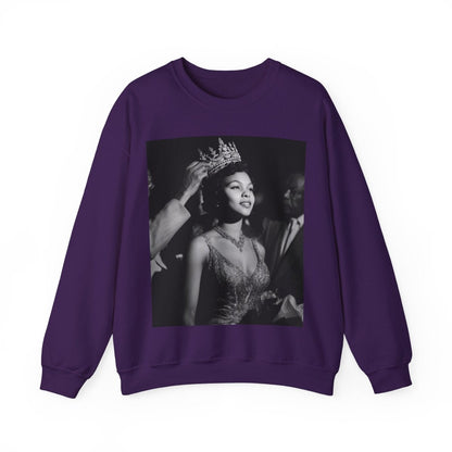 Queen Crowned Sweatshirt - Afrocentric Art by The Trini Gee