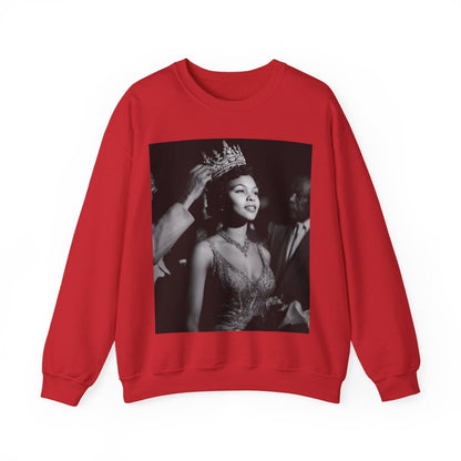 Queen Crowned Sweatshirt - Afrocentric Art by The Trini Gee