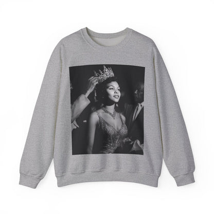 Queen Crowned Sweatshirt - Afrocentric Art by The Trini Gee
