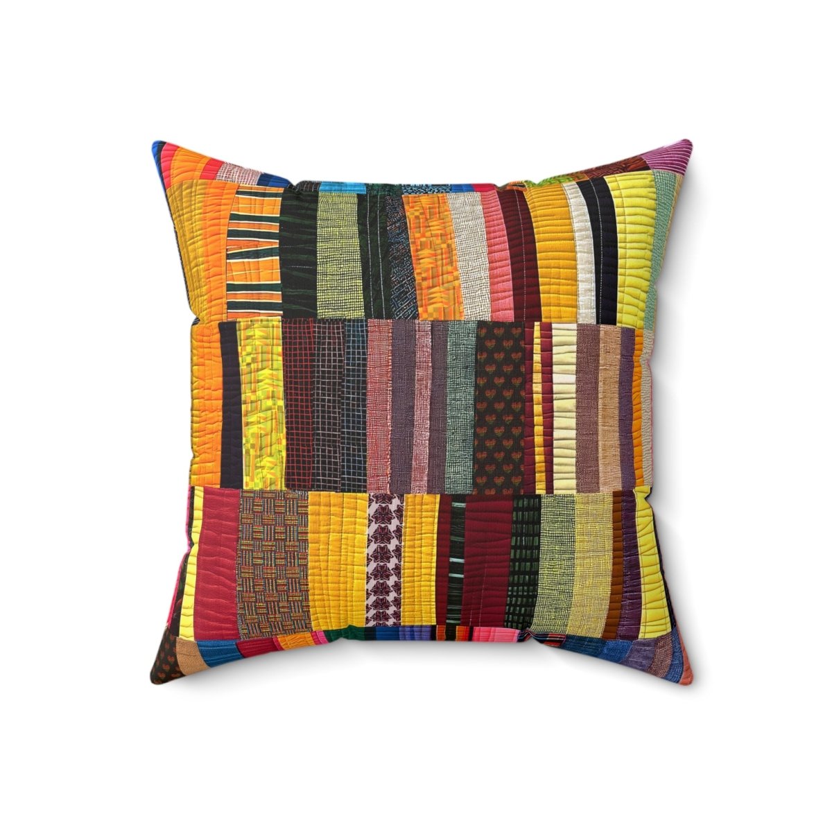 Quilt Style Throw Pillow - The Trini Gee