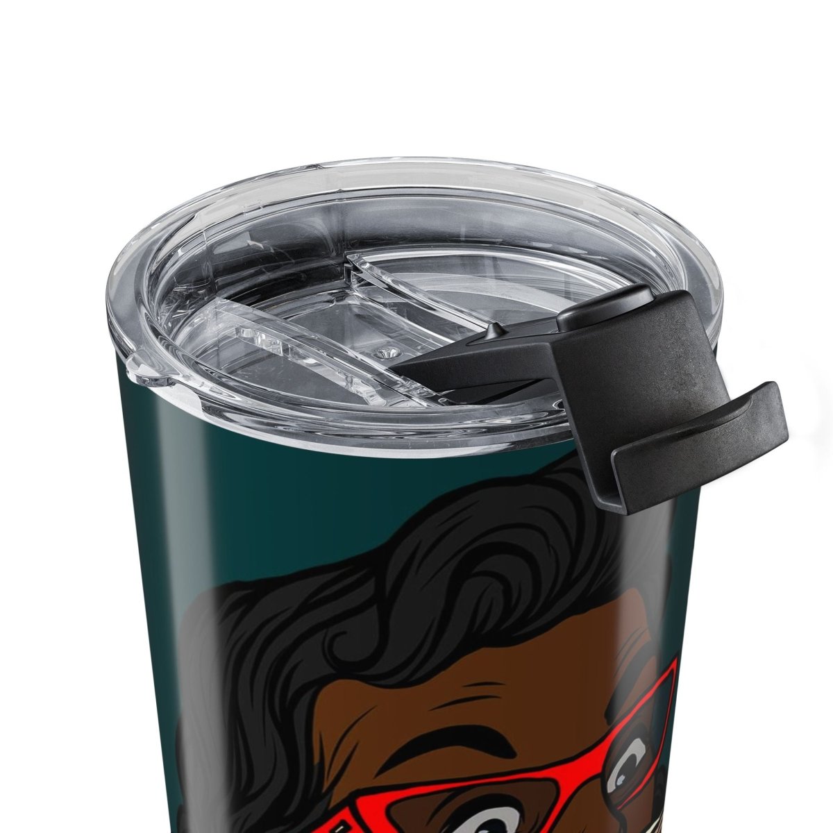 Reading Woman Tumbler - Afrocentric Art by The Trini Gee