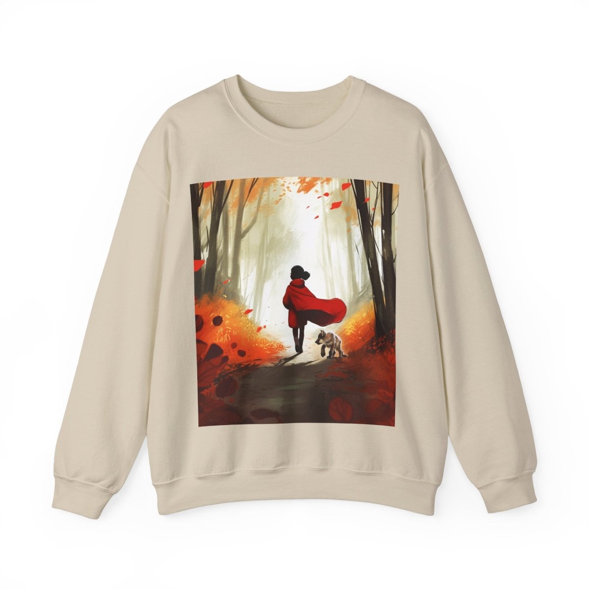 Red Riding Sweatshirt - The Trini Gee