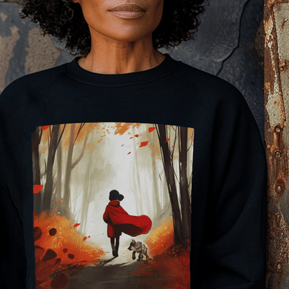 Red Riding Sweatshirt - The Trini Gee