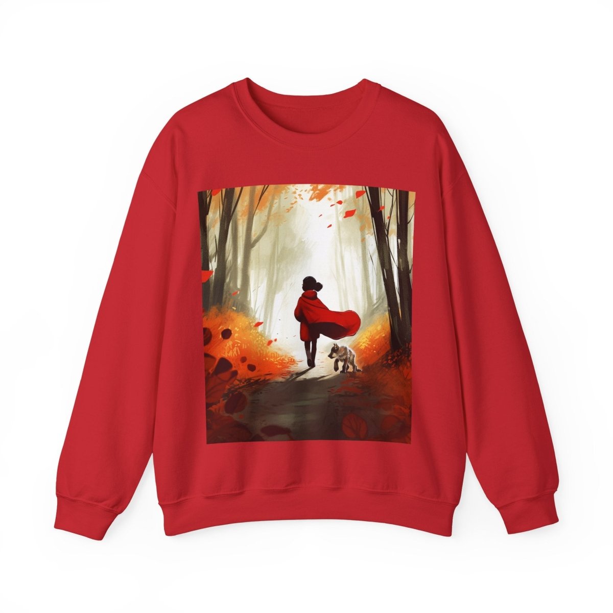 Red Riding Sweatshirt - The Trini Gee