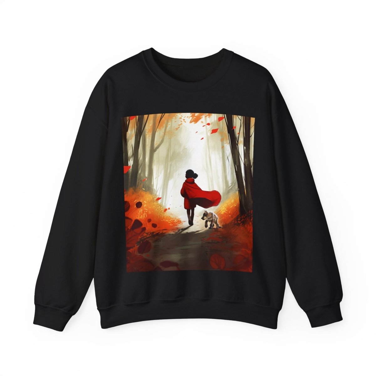 Red Riding Sweatshirt - The Trini Gee