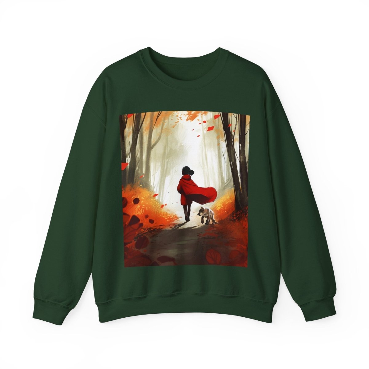 Red Riding Sweatshirt - The Trini Gee