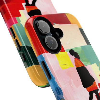 Red Stairs Phone Case - Afrocentric Art by The Trini Gee