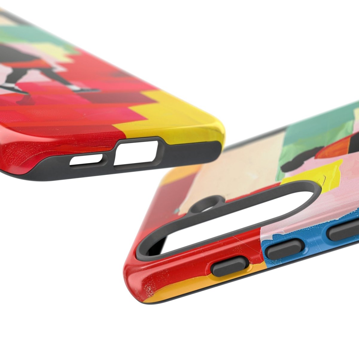 Red Stairs Phone Case - Afrocentric Art by The Trini Gee