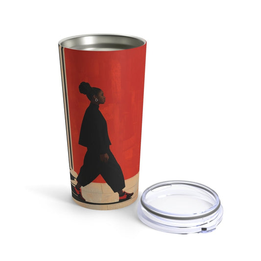 Red Walk Tumbler - The Trini Gee