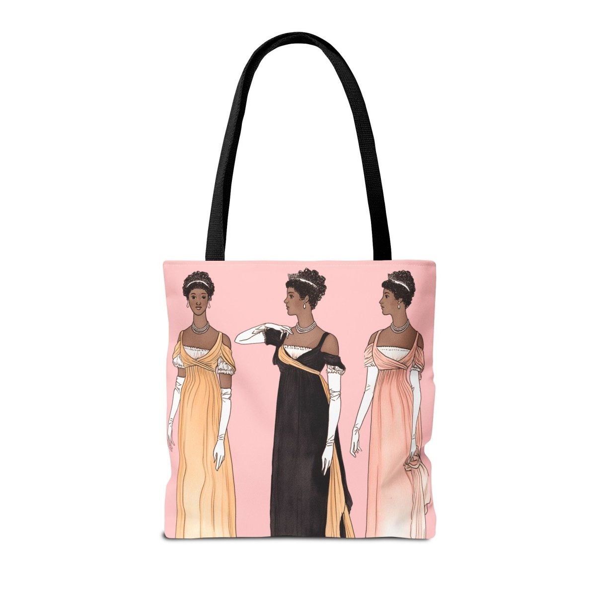 Regency Ladies Tote Bag - Afrocentric Art by The Trini Gee