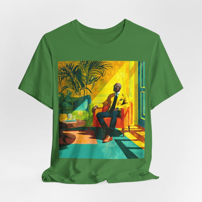 Relaxed Gentleman Shirt - Afrocentric Art by The Trini Gee