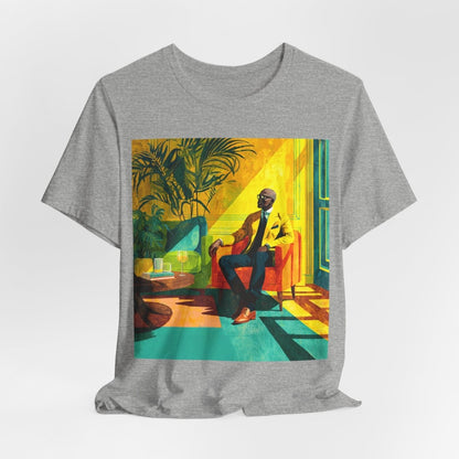 Relaxed Gentleman Shirt - Afrocentric Art by The Trini Gee