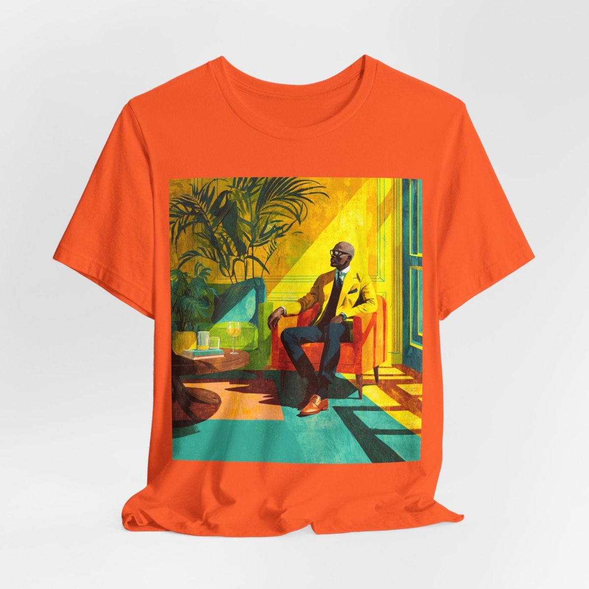 Relaxed Gentleman Shirt - Afrocentric Art by The Trini Gee