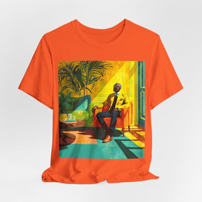 Relaxed Gentleman Shirt - Afrocentric Art by The Trini Gee