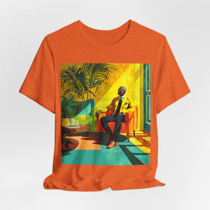 Relaxed Gentleman Shirt - Afrocentric Art by The Trini Gee