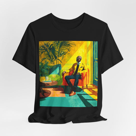 Relaxed Gentleman Shirt - Afrocentric Art by The Trini Gee