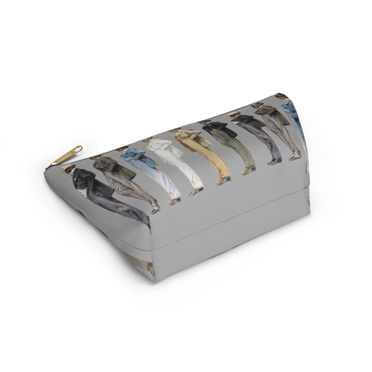 Retro Black Gentlemen T - bottom Bag - Afrocentric Art by The Trini Gee