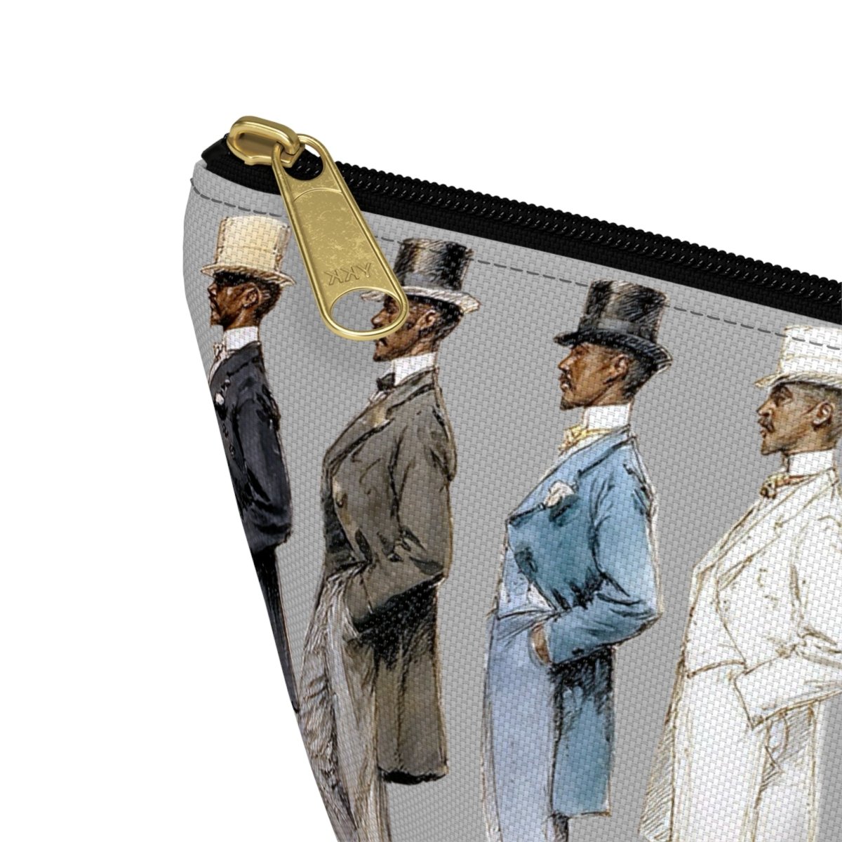 Retro Black Gentlemen T - bottom Bag - Afrocentric Art by The Trini Gee