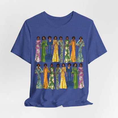 Retro Dresses Shirt - The Trini Gee