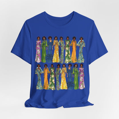 Retro Dresses Shirt - The Trini Gee