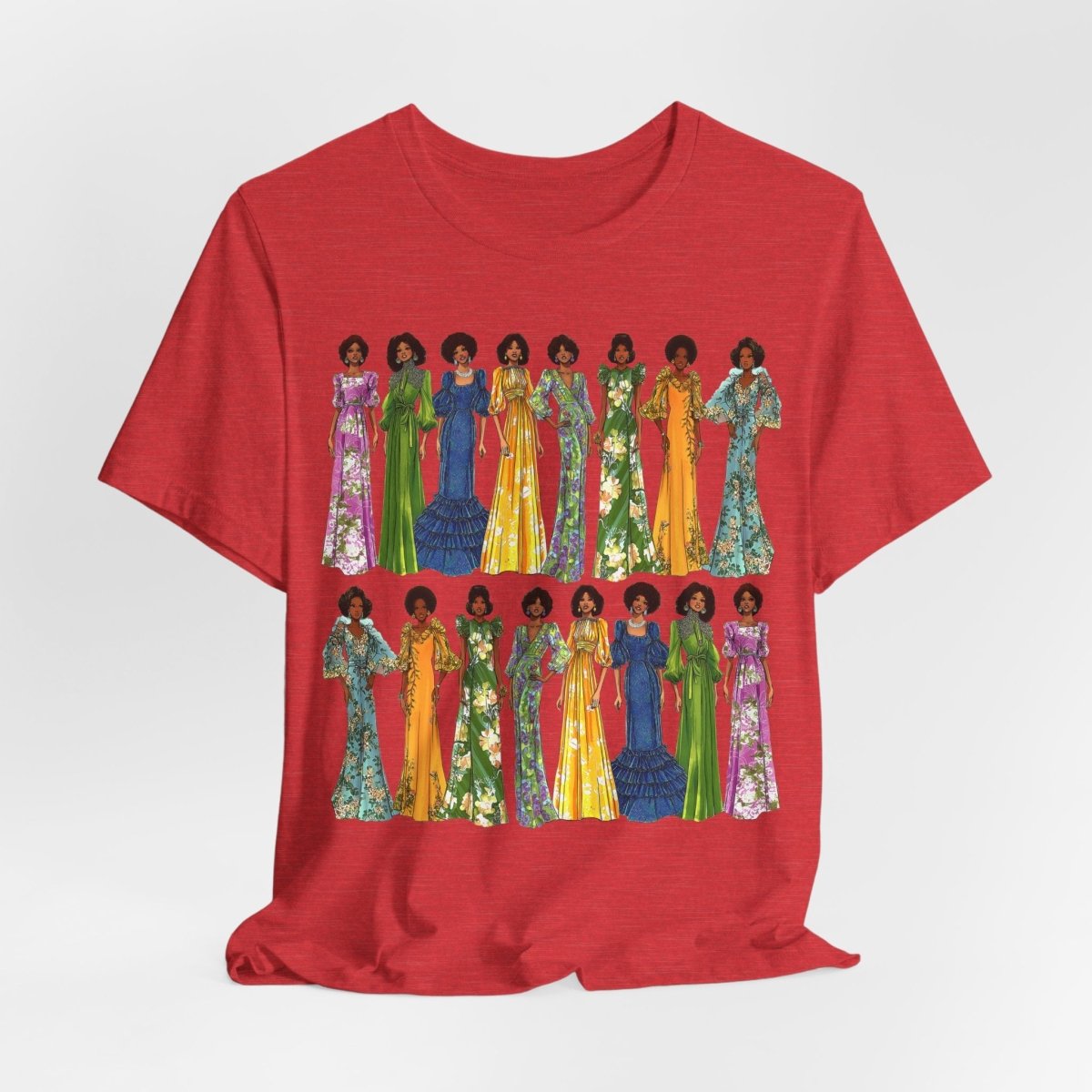 Retro Dresses Shirt - The Trini Gee