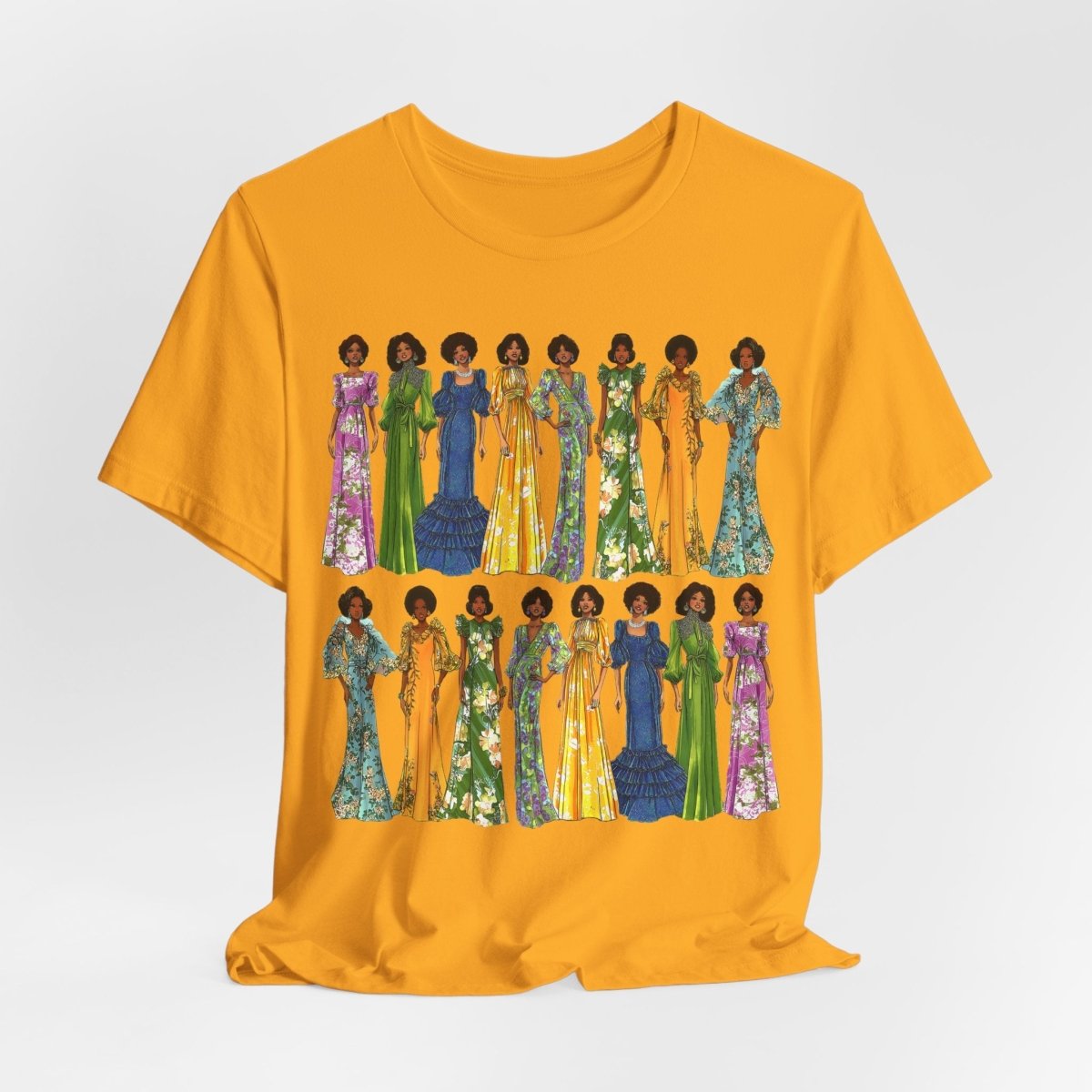 Retro Dresses Shirt - The Trini Gee