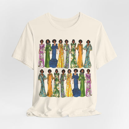 Retro Dresses Shirt - The Trini Gee
