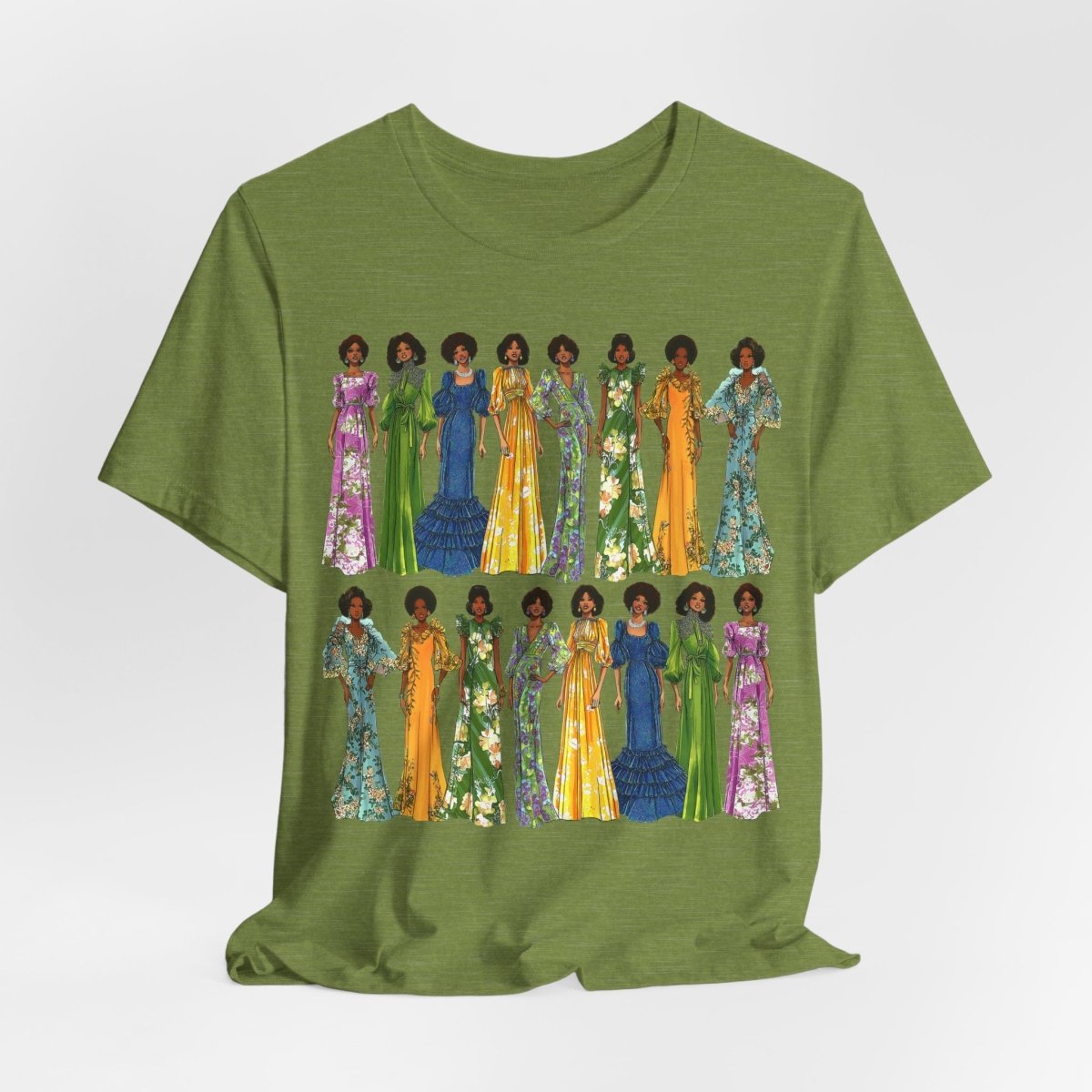 Retro Dresses Shirt - The Trini Gee