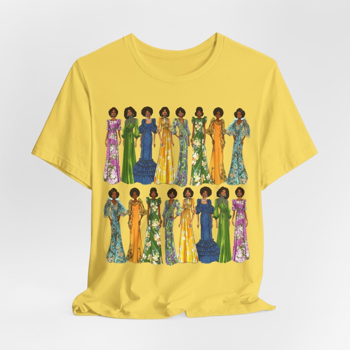 Retro Dresses Shirt - The Trini Gee