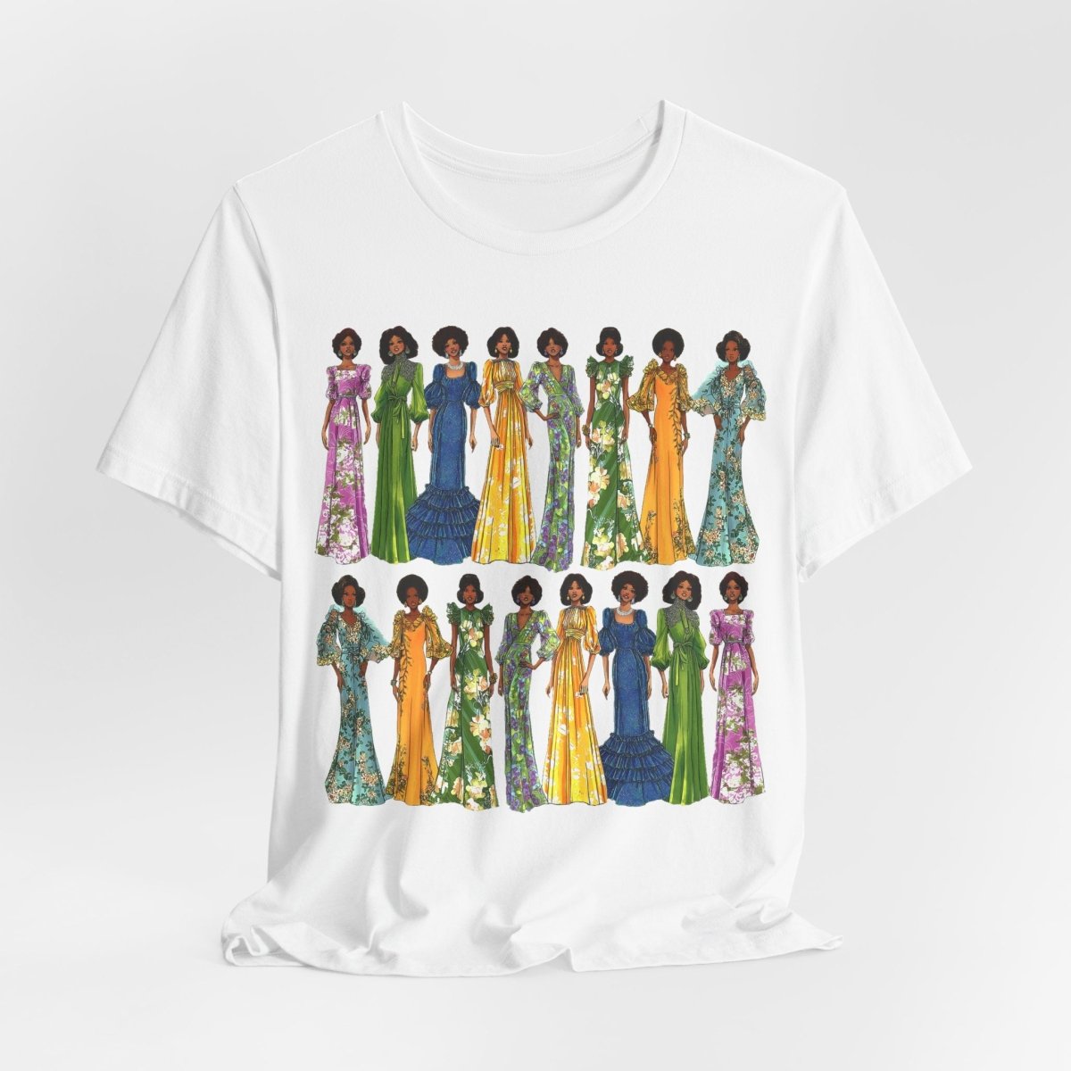 Retro Dresses Shirt - The Trini Gee