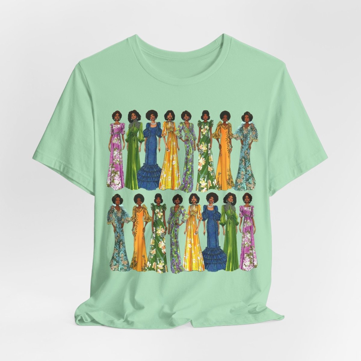 Retro Dresses Shirt - The Trini Gee