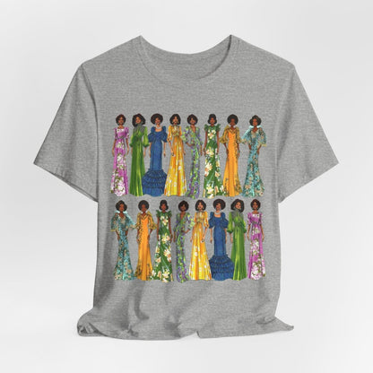 Retro Dresses Shirt - The Trini Gee