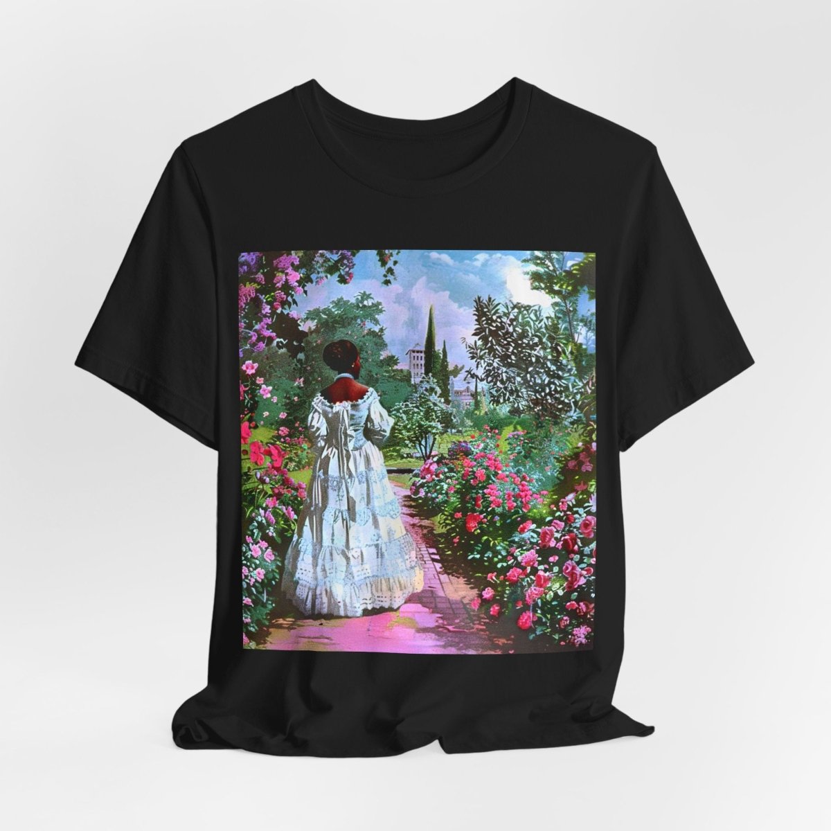 Retro Garden Shirt - Afrocentric Art by The Trini Gee