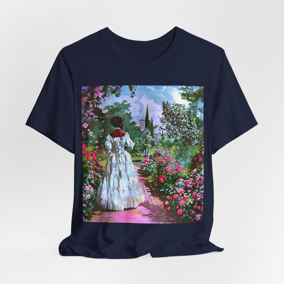 Retro Garden Shirt - Afrocentric Art by The Trini Gee