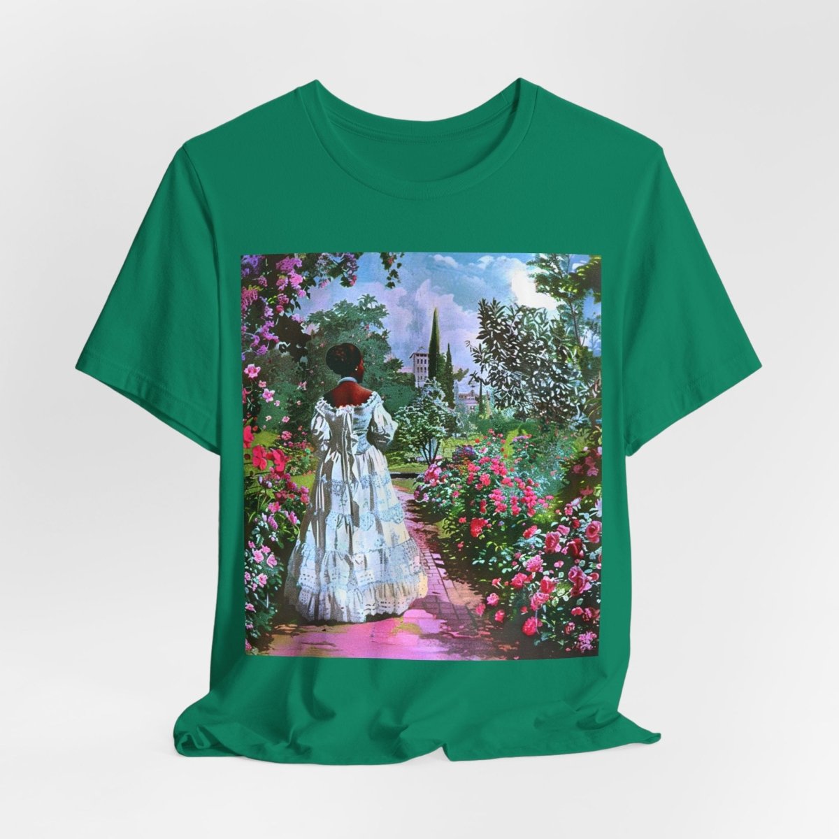 Retro Garden Shirt - Afrocentric Art by The Trini Gee