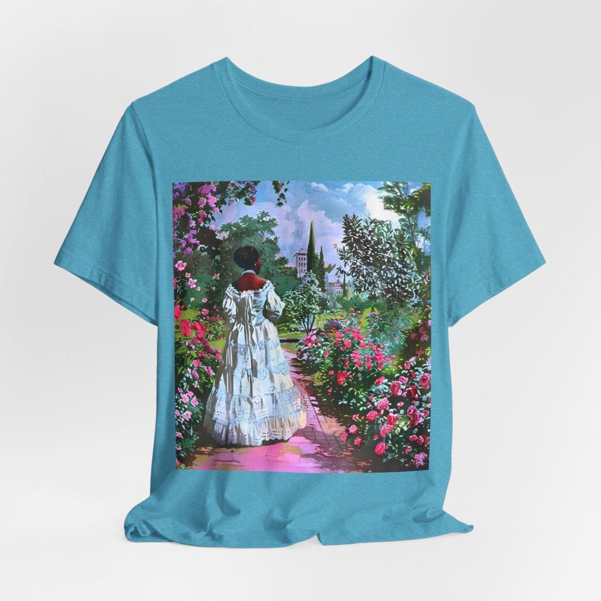 Retro Garden Shirt - Afrocentric Art by The Trini Gee