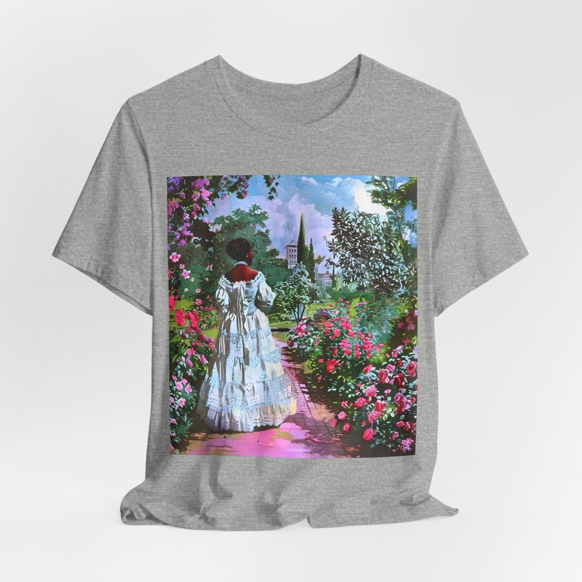 Retro Garden Shirt - Afrocentric Art by The Trini Gee