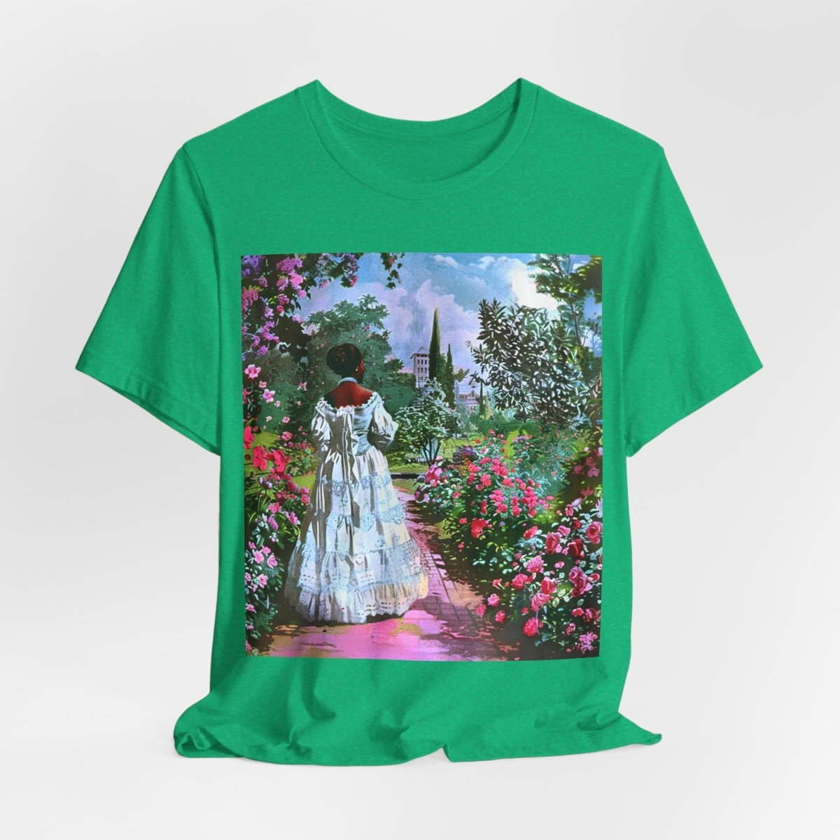 Retro Garden Shirt - Afrocentric Art by The Trini Gee