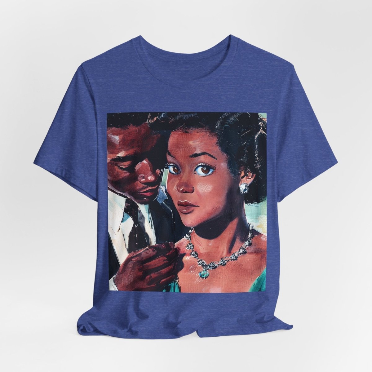 Retro Romance Shirt - Afrocentric Art by The Trini Gee