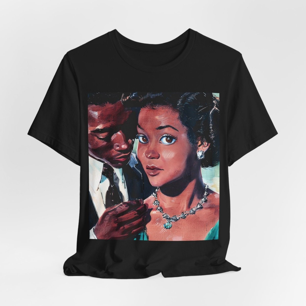 Retro Romance Shirt - Afrocentric Art by The Trini Gee