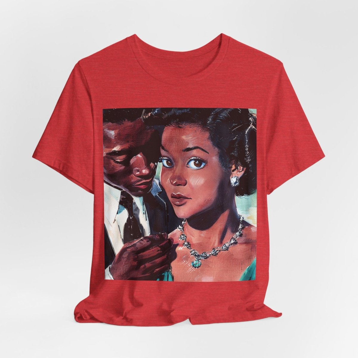 Retro Romance Shirt - Afrocentric Art by The Trini Gee