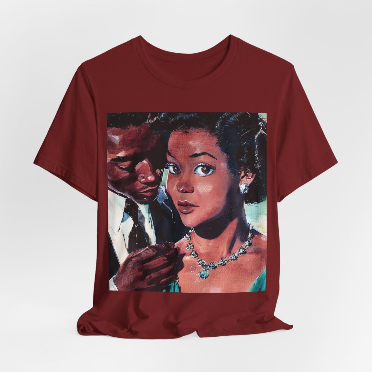 Retro Romance Shirt - Afrocentric Art by The Trini Gee