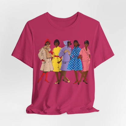 Retro Women Shirt - Afrocentric Art by The Trini Gee