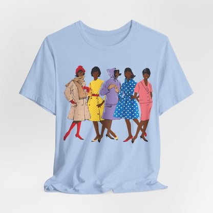 Retro Women Shirt - Afrocentric Art by The Trini Gee